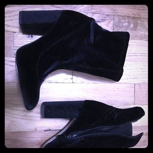 Black booties by Sam Edelman